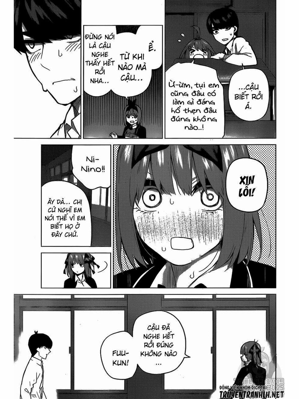 Truyện Tranh Nhà Có 5 Nàng Dâu - Gotoubun No Hanayome trang 6