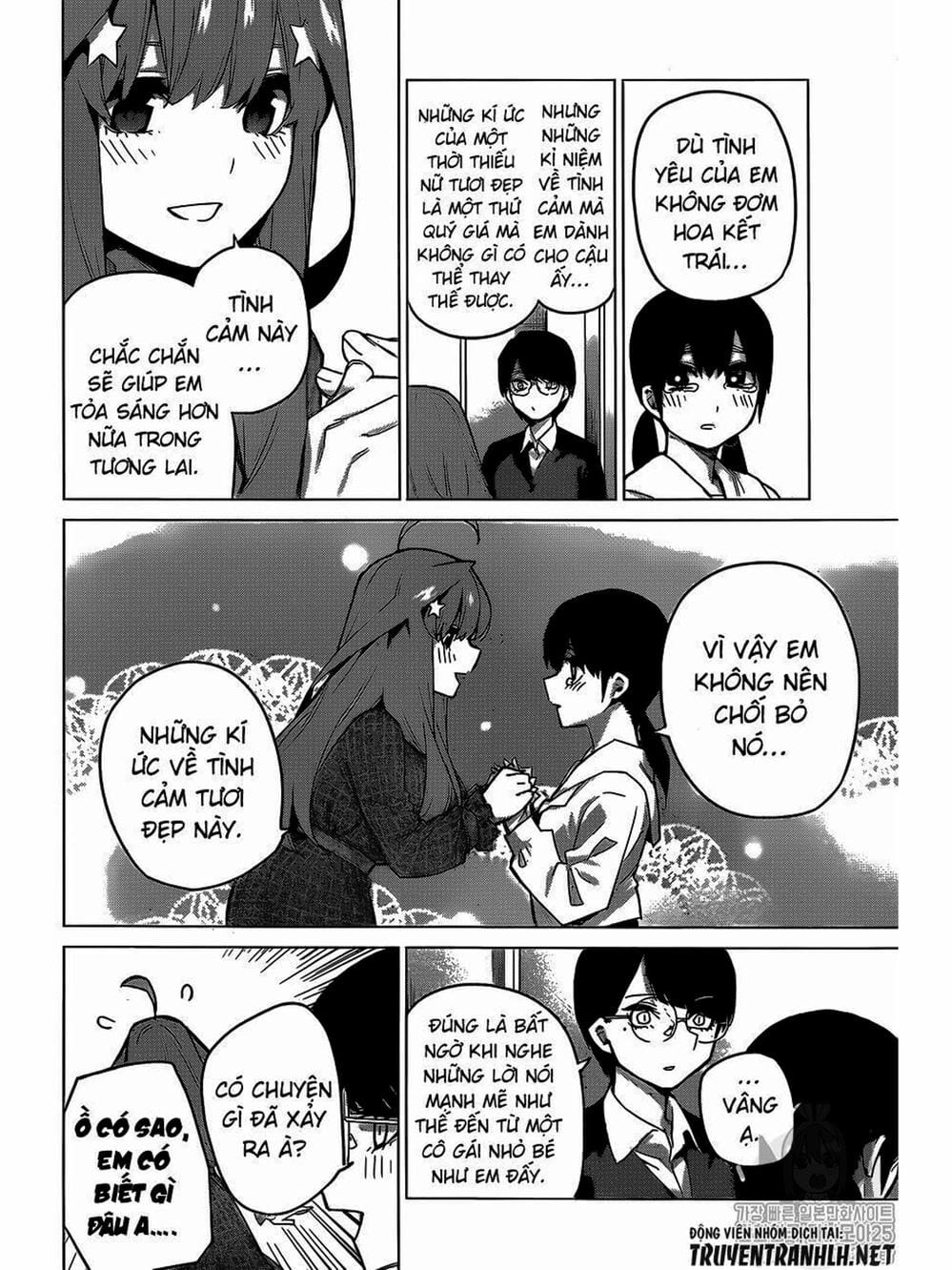 Truyện Tranh Nhà Có 5 Nàng Dâu - Gotoubun No Hanayome trang 6