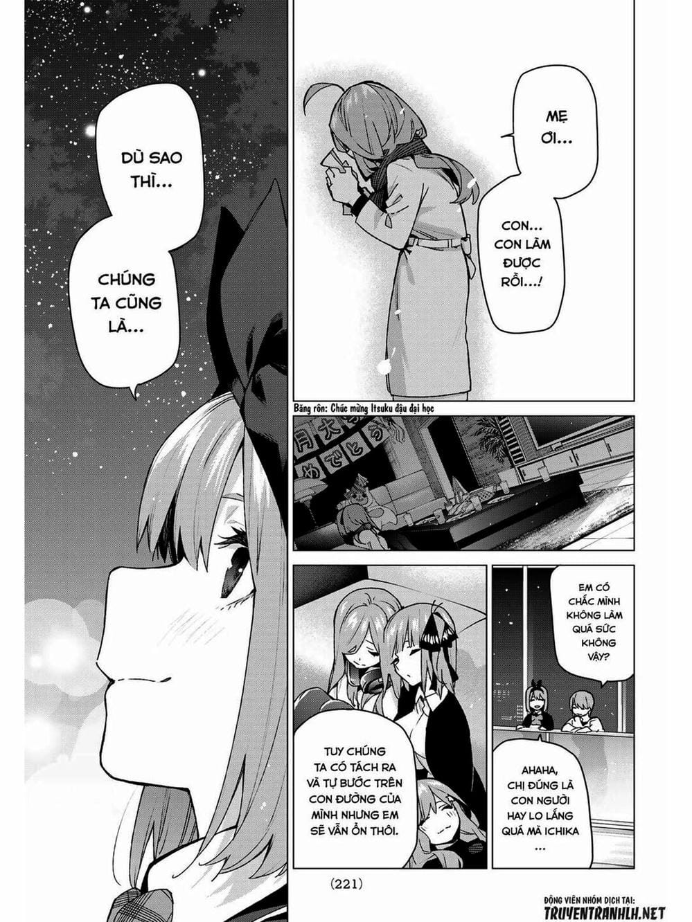 Truyện Tranh Nhà Có 5 Nàng Dâu - Gotoubun No Hanayome trang 6