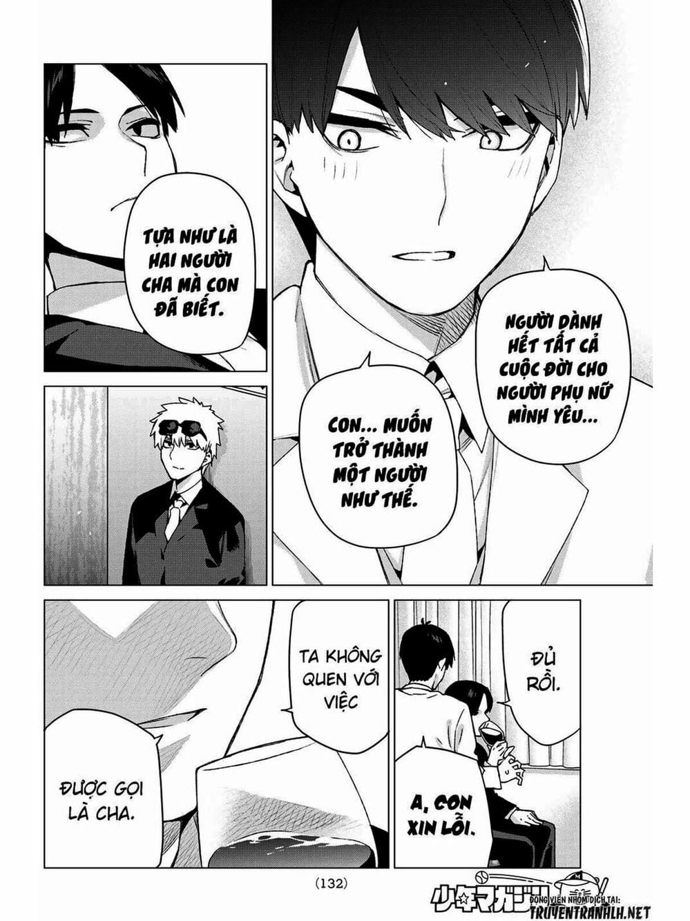 Truyện Tranh Nhà Có 5 Nàng Dâu - Gotoubun No Hanayome trang 6