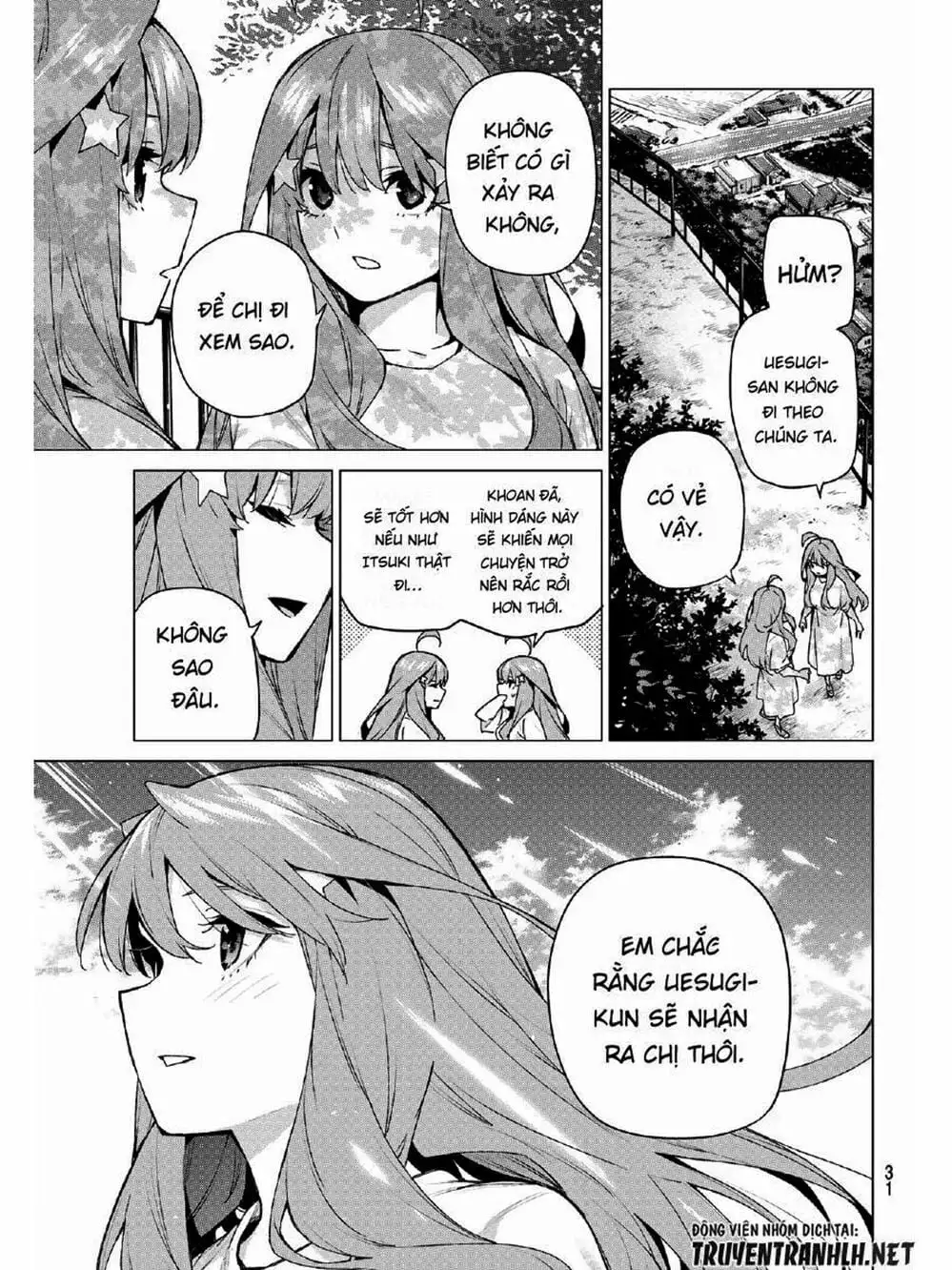 Truyện Tranh Nhà Có 5 Nàng Dâu - Gotoubun No Hanayome trang 6