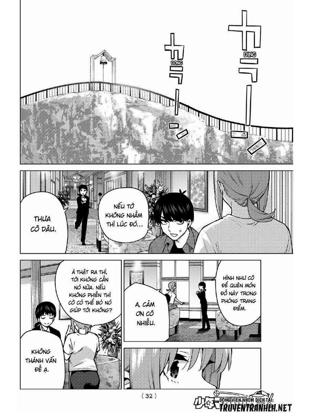 Truyện Tranh Nhà Có 5 Nàng Dâu - Gotoubun No Hanayome trang 6