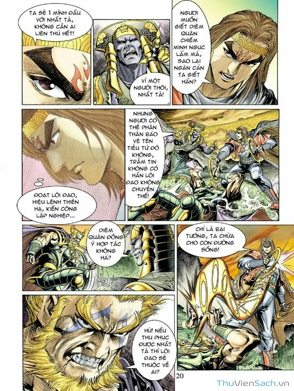 Truyện Tranh Thiên Tử Truyền Kỳ: Như Lai Thần Chưởng trang 2