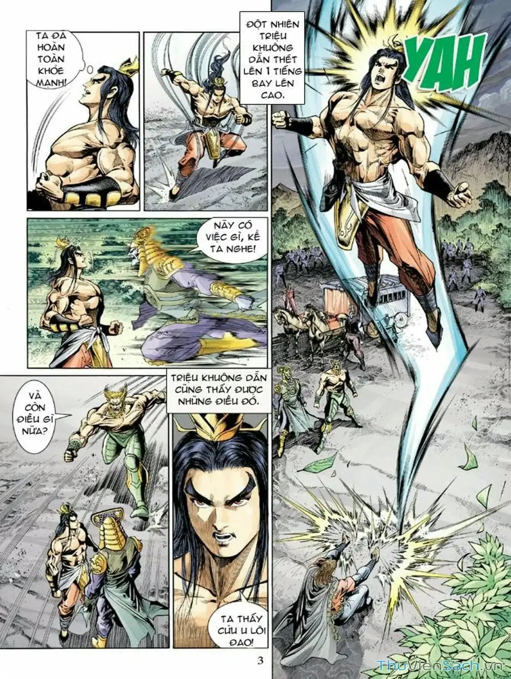 Truyện Tranh Thiên Tử Truyền Kỳ: Như Lai Thần Chưởng trang 2