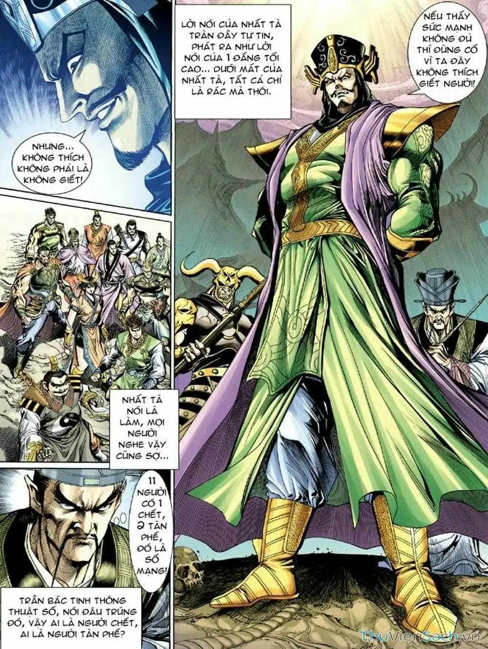Truyện Tranh Thiên Tử Truyền Kỳ: Như Lai Thần Chưởng trang 2