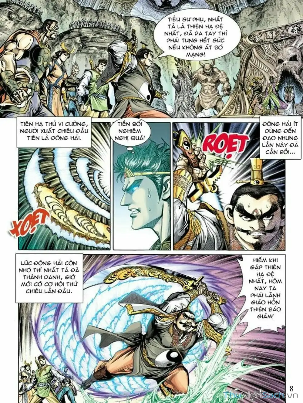 Truyện Tranh Thiên Tử Truyền Kỳ: Như Lai Thần Chưởng trang 2