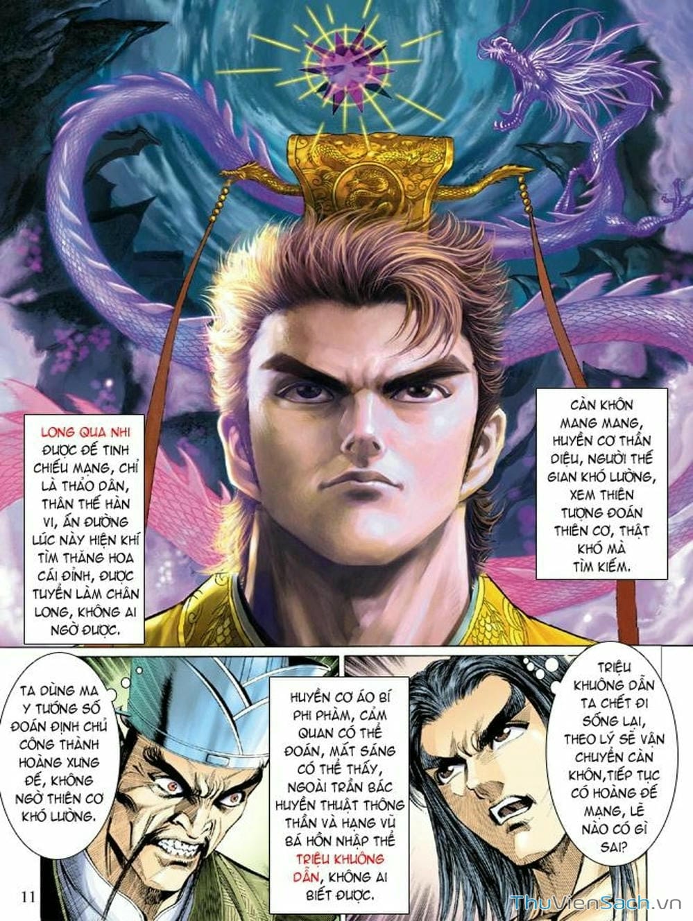 Truyện Tranh Thiên Tử Truyền Kỳ: Như Lai Thần Chưởng trang 2