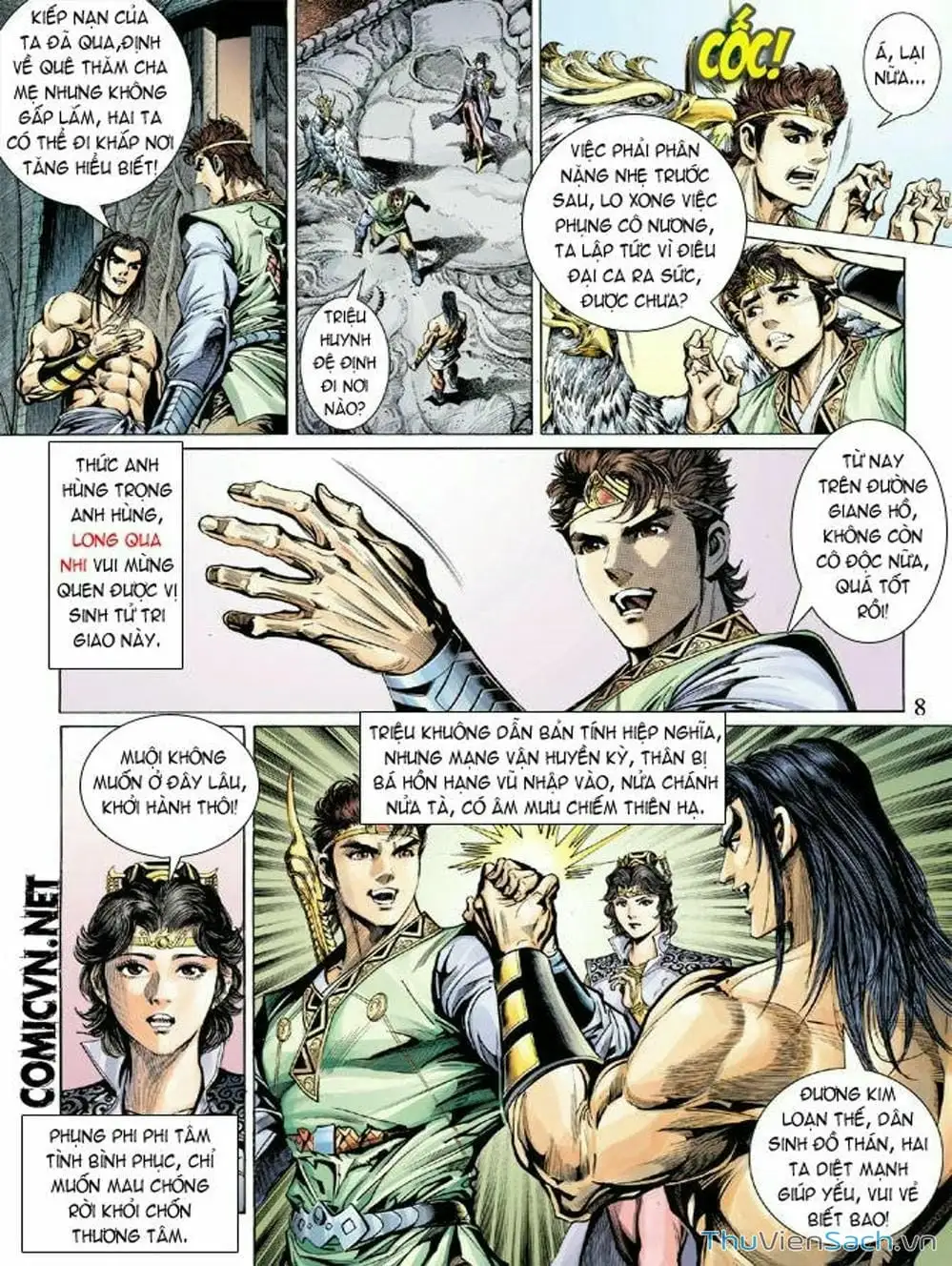 Truyện Tranh Thiên Tử Truyền Kỳ: Như Lai Thần Chưởng trang 2