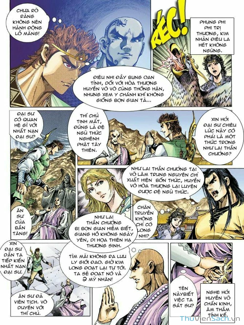 Truyện Tranh Thiên Tử Truyền Kỳ: Như Lai Thần Chưởng trang 2