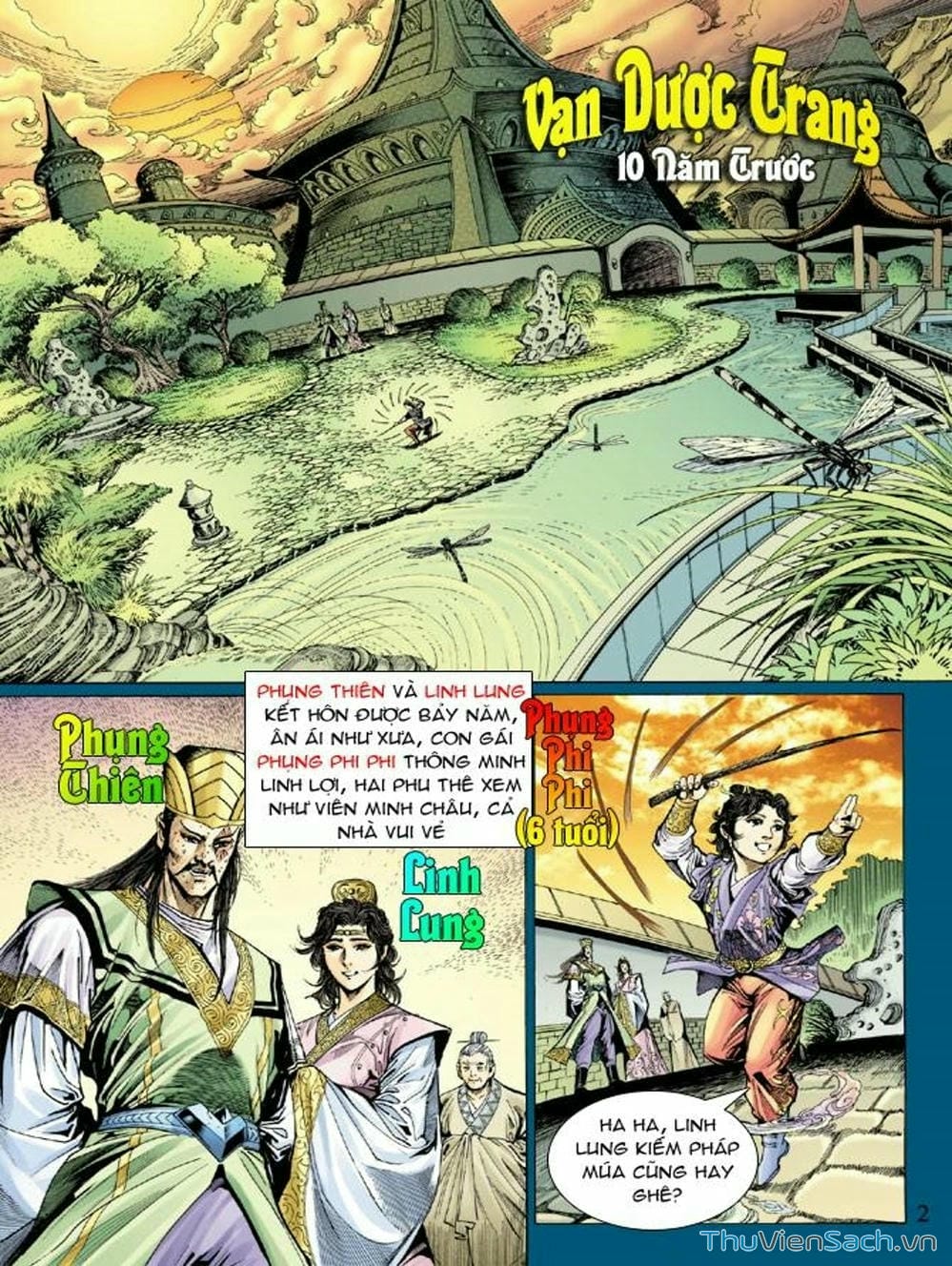 Truyện Tranh Thiên Tử Truyền Kỳ: Như Lai Thần Chưởng trang 2