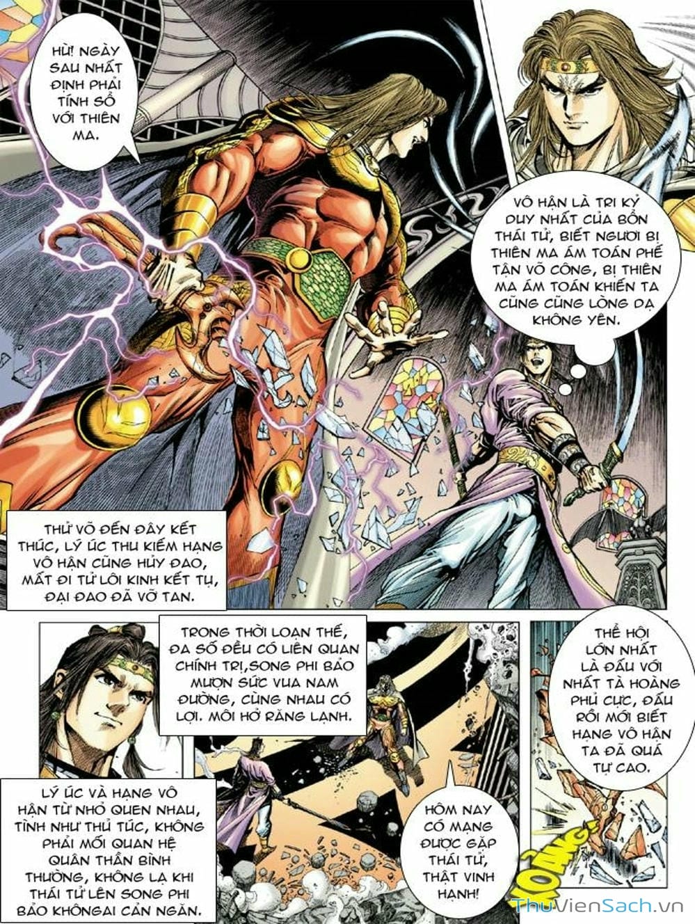 Truyện Tranh Thiên Tử Truyền Kỳ: Như Lai Thần Chưởng trang 2