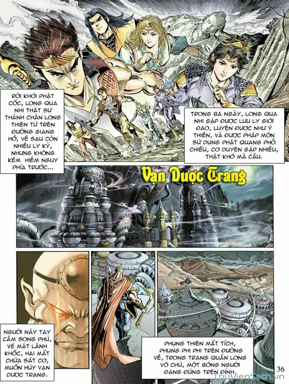Truyện Tranh Thiên Tử Truyền Kỳ: Như Lai Thần Chưởng trang 2