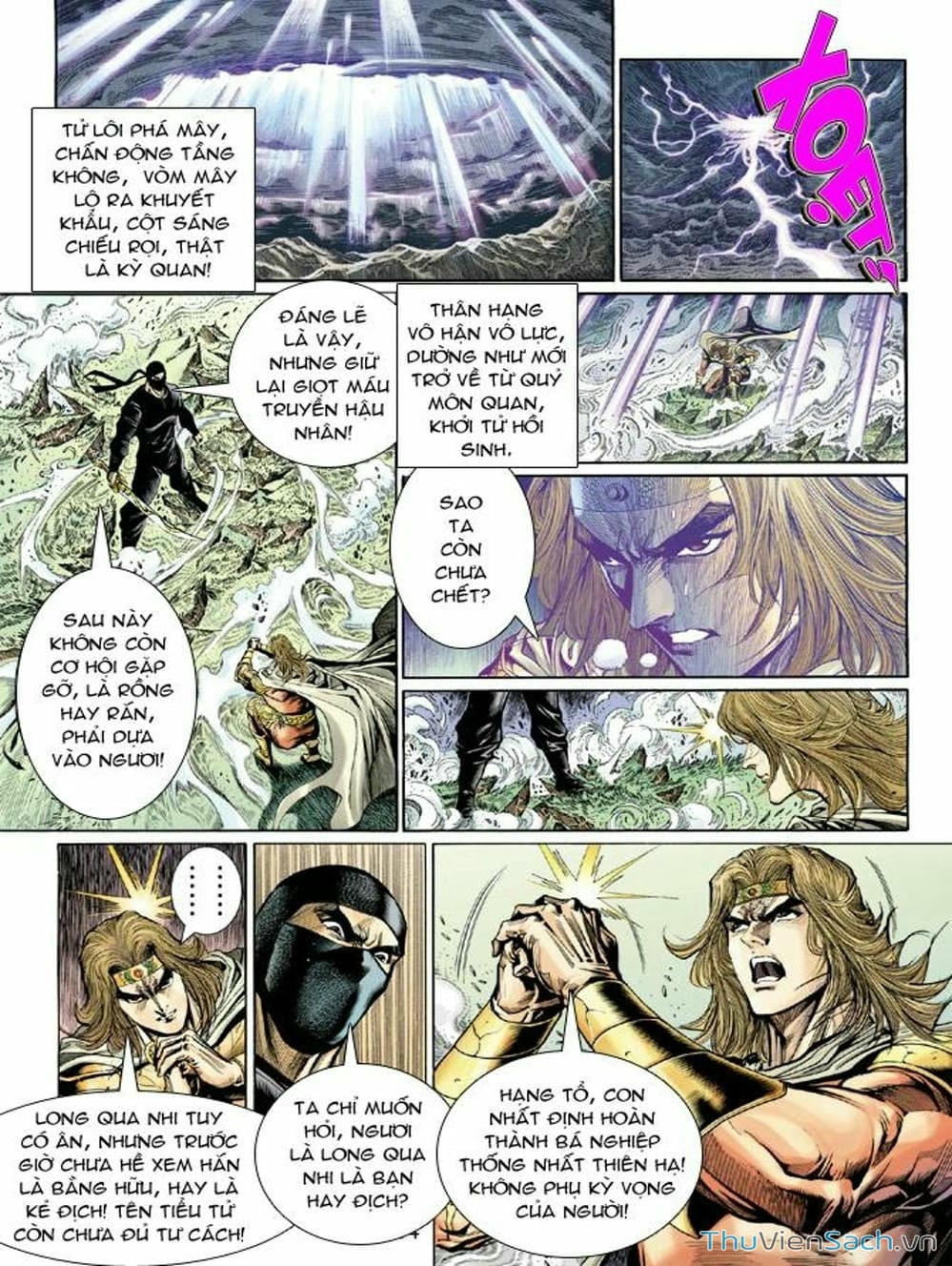 Truyện Tranh Thiên Tử Truyền Kỳ: Như Lai Thần Chưởng trang 2