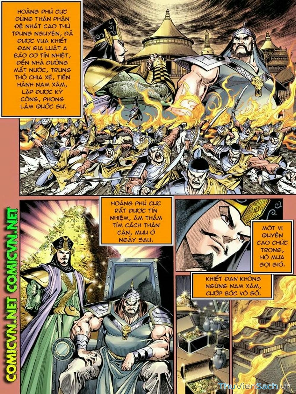 Truyện Tranh Thiên Tử Truyền Kỳ: Như Lai Thần Chưởng trang 2