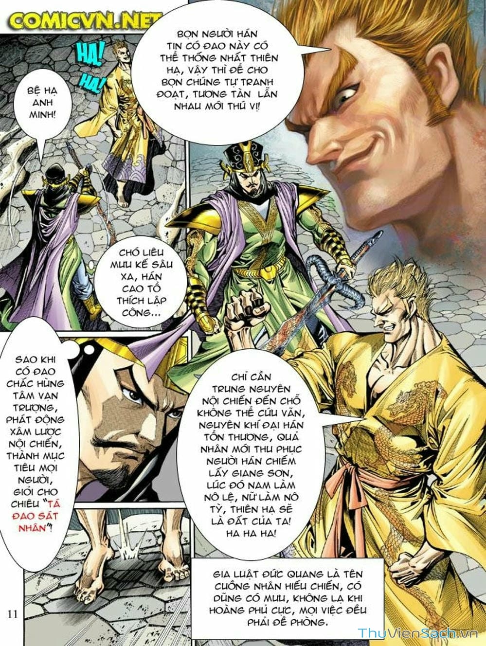 Truyện Tranh Thiên Tử Truyền Kỳ: Như Lai Thần Chưởng trang 2