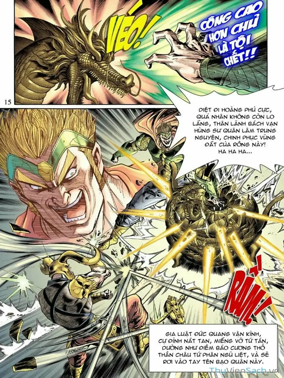 Truyện Tranh Thiên Tử Truyền Kỳ: Như Lai Thần Chưởng trang 2