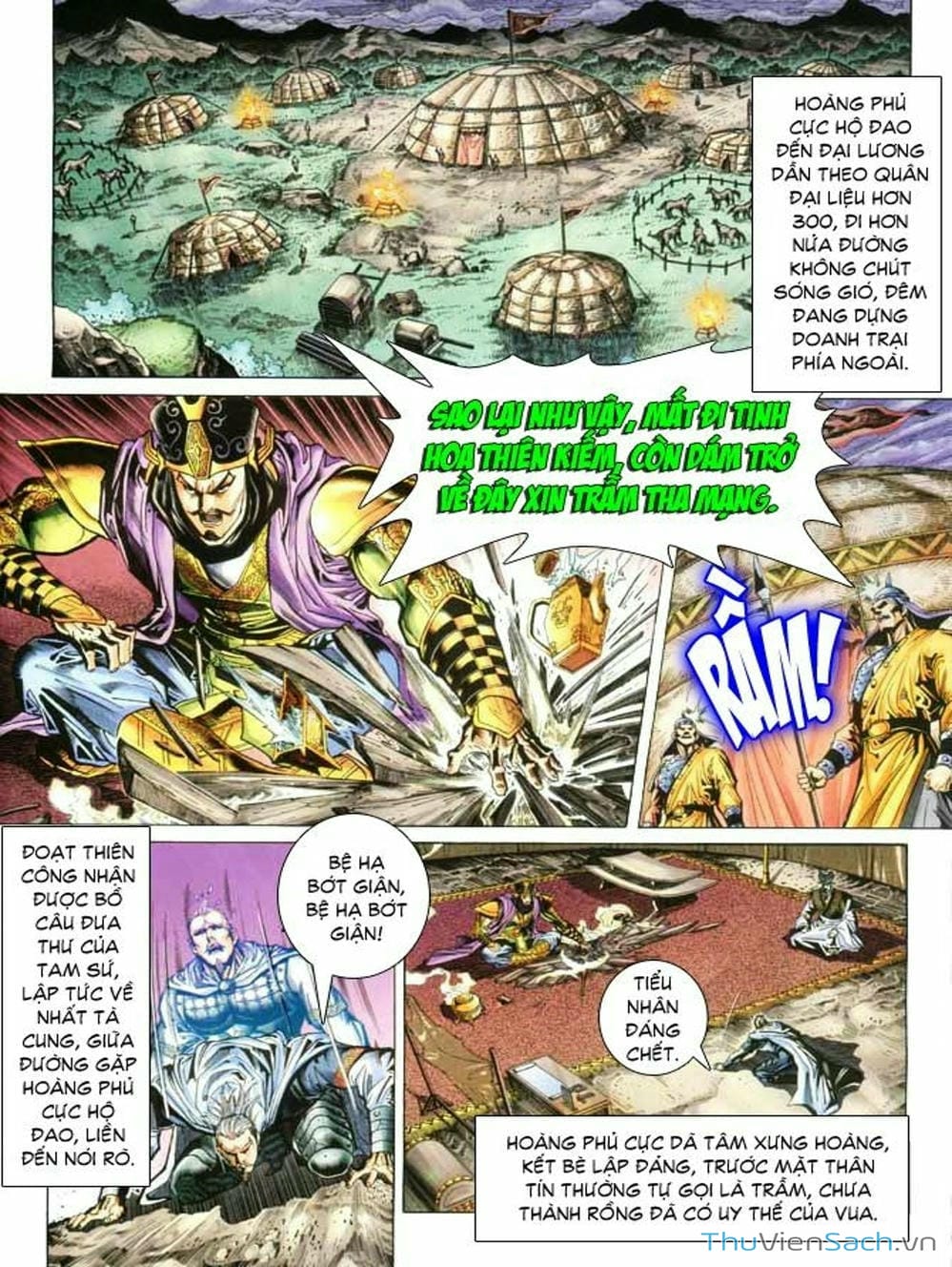 Truyện Tranh Thiên Tử Truyền Kỳ: Như Lai Thần Chưởng trang 2