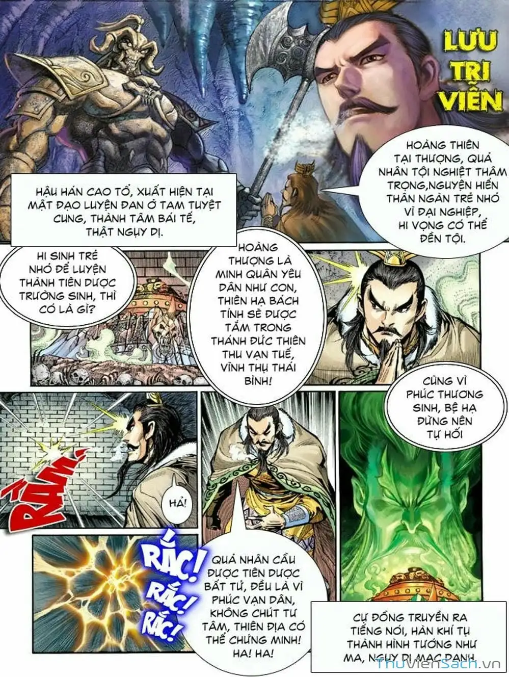 Truyện Tranh Thiên Tử Truyền Kỳ: Như Lai Thần Chưởng trang 2