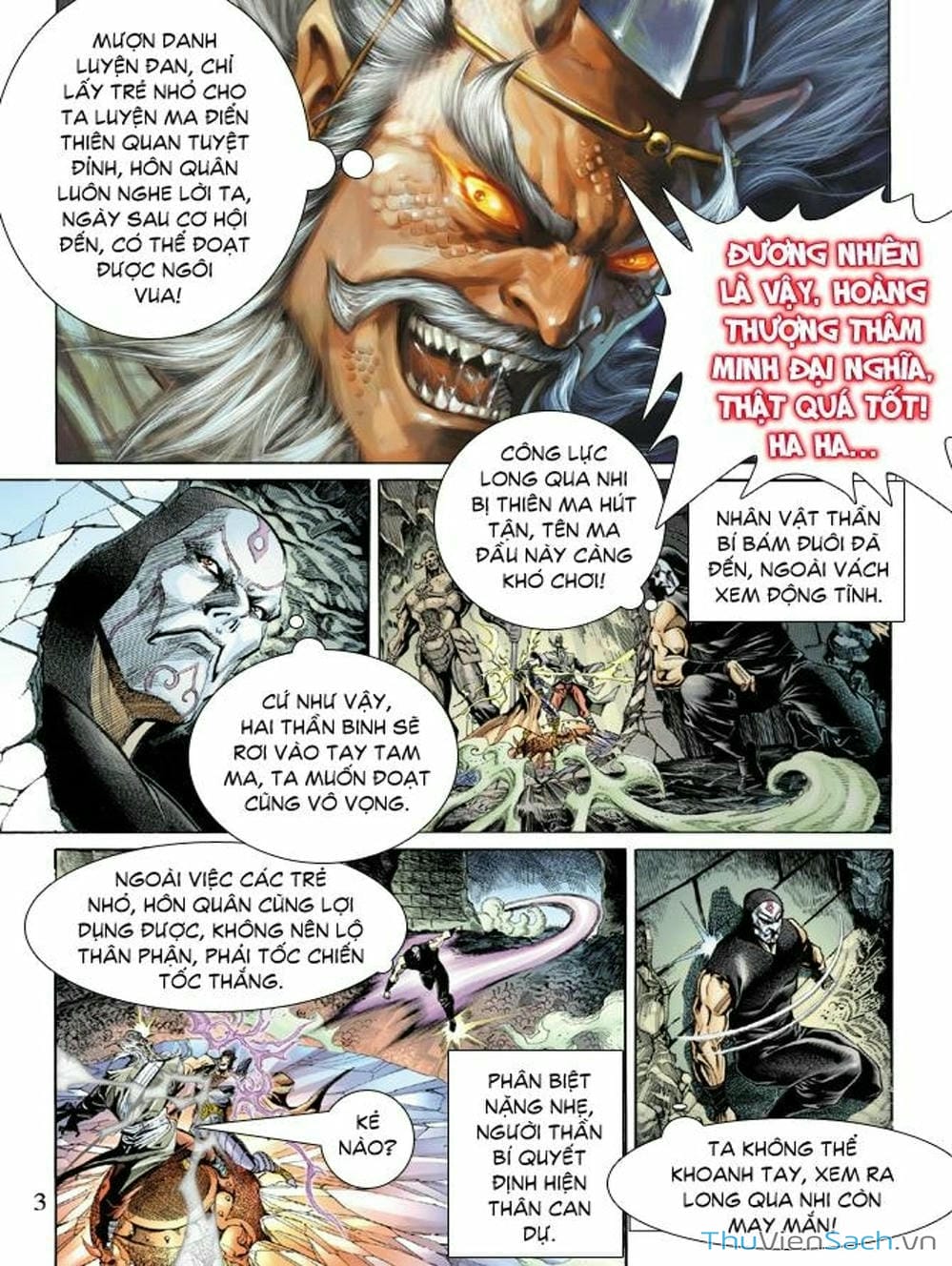 Truyện Tranh Thiên Tử Truyền Kỳ: Như Lai Thần Chưởng trang 2
