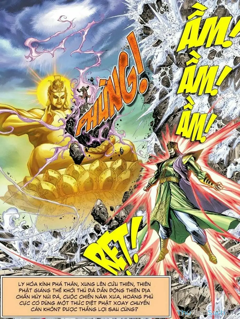 Truyện Tranh Thiên Tử Truyền Kỳ: Như Lai Thần Chưởng trang 2