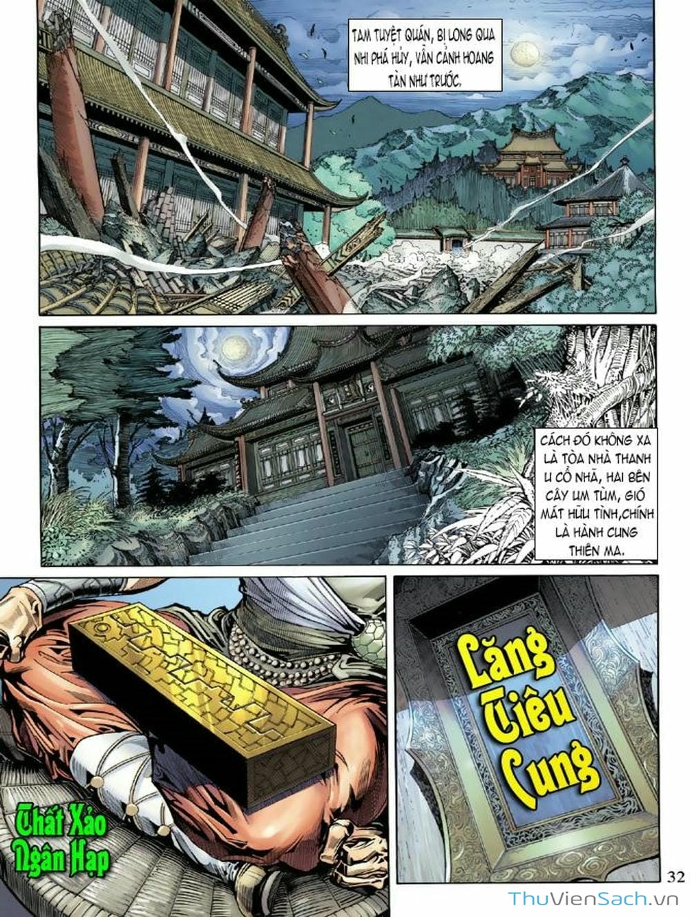 Truyện Tranh Thiên Tử Truyền Kỳ: Như Lai Thần Chưởng trang 2