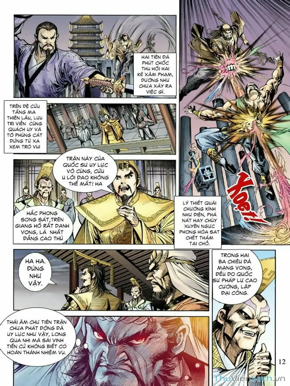 Truyện Tranh Thiên Tử Truyền Kỳ: Như Lai Thần Chưởng trang 2