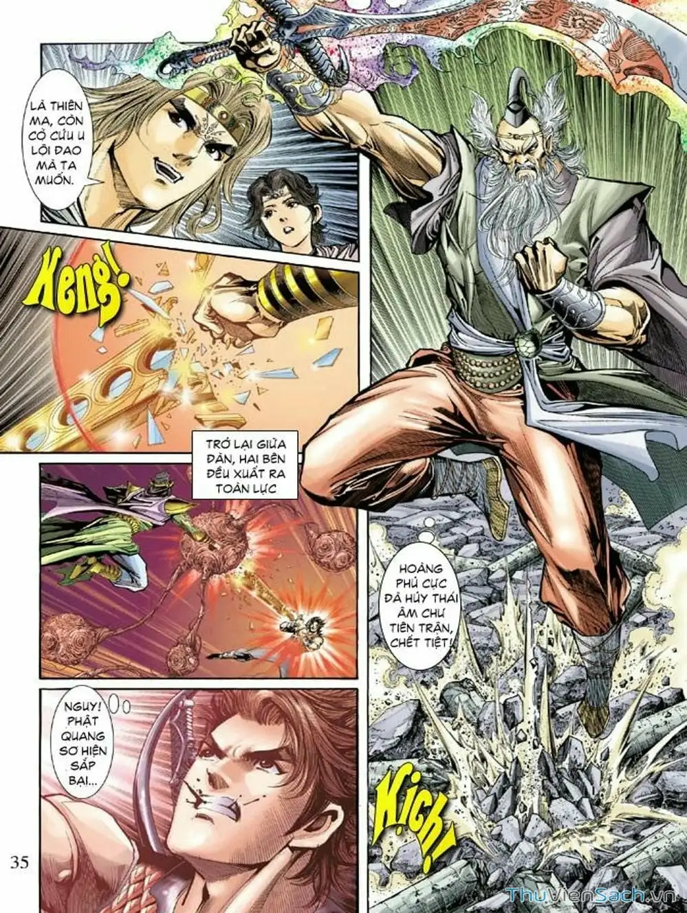 Truyện Tranh Thiên Tử Truyền Kỳ: Như Lai Thần Chưởng trang 2