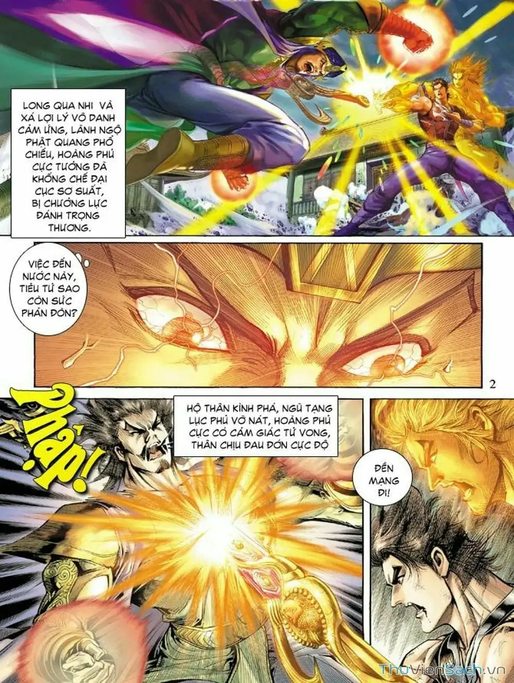 Truyện Tranh Thiên Tử Truyền Kỳ: Như Lai Thần Chưởng trang 2
