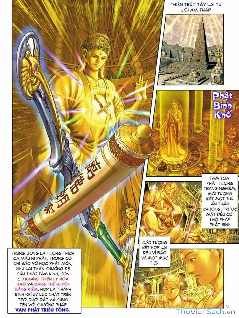 Truyện Tranh Thiên Tử Truyền Kỳ: Như Lai Thần Chưởng trang 2