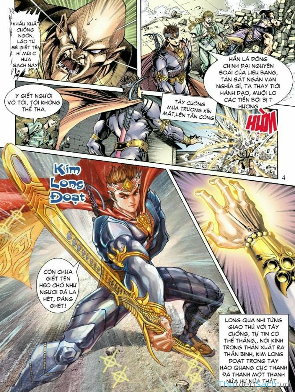 Truyện Tranh Thiên Tử Truyền Kỳ: Như Lai Thần Chưởng trang 2