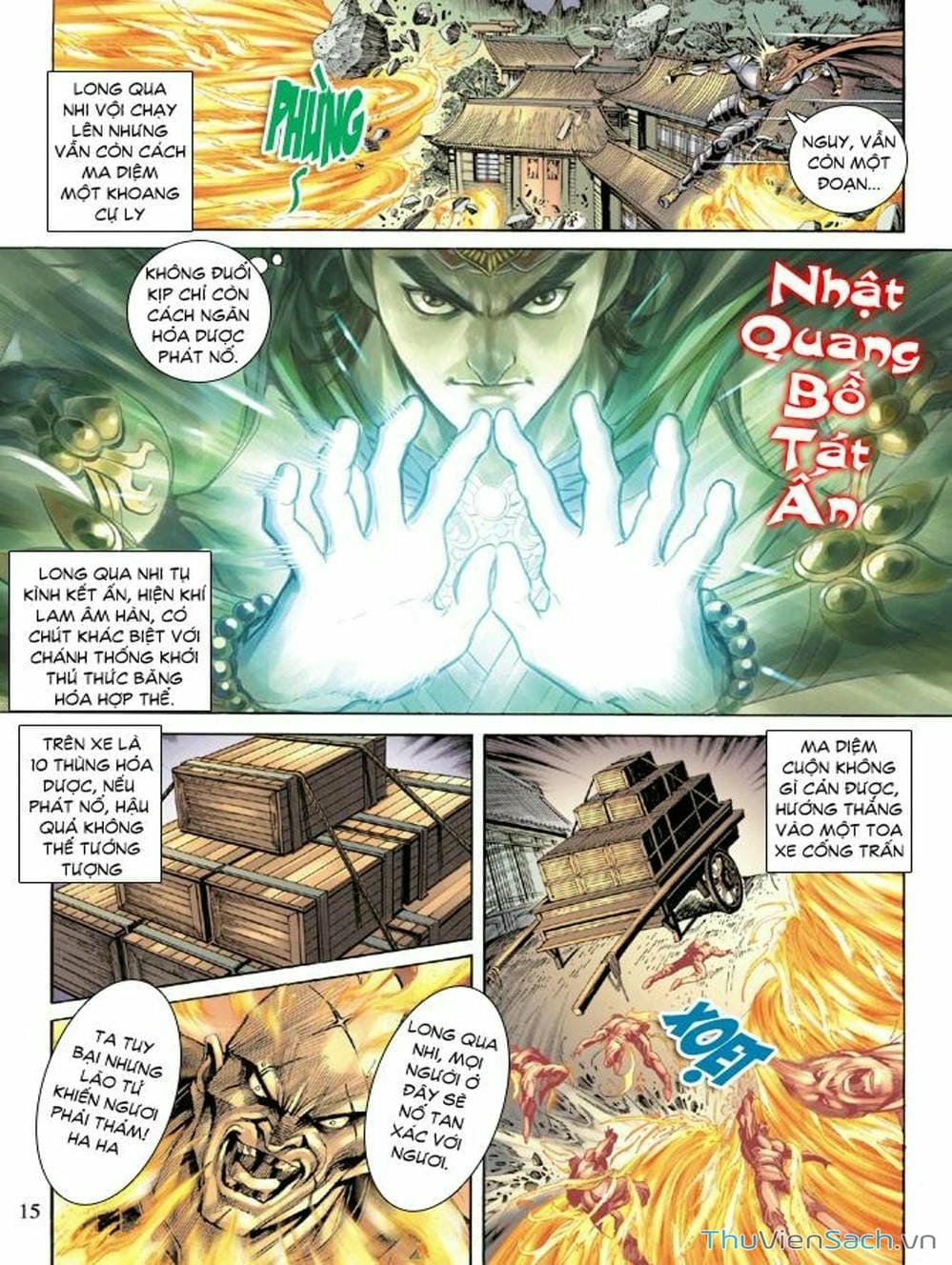 Truyện Tranh Thiên Tử Truyền Kỳ: Như Lai Thần Chưởng trang 2