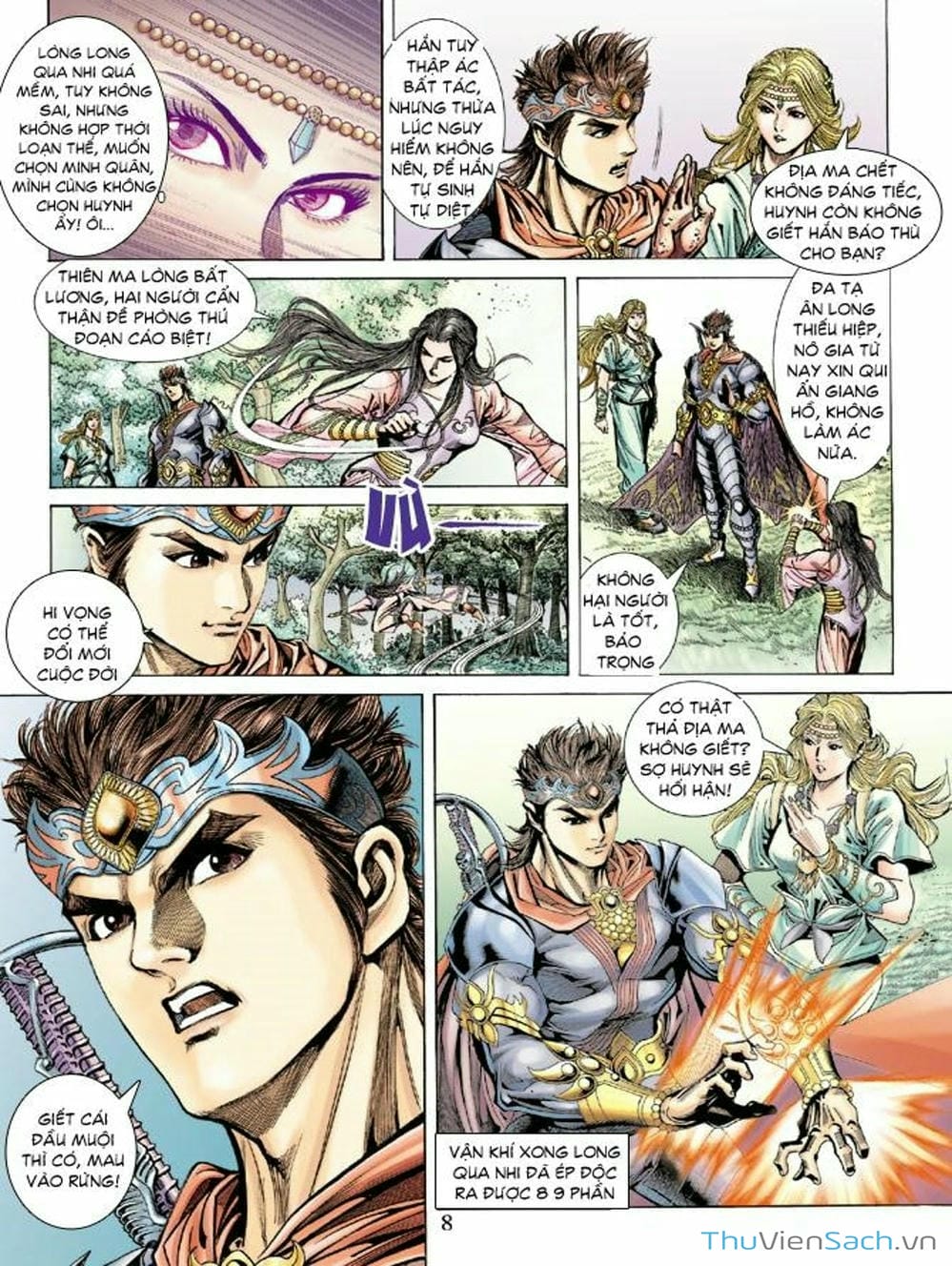 Truyện Tranh Thiên Tử Truyền Kỳ: Như Lai Thần Chưởng trang 2