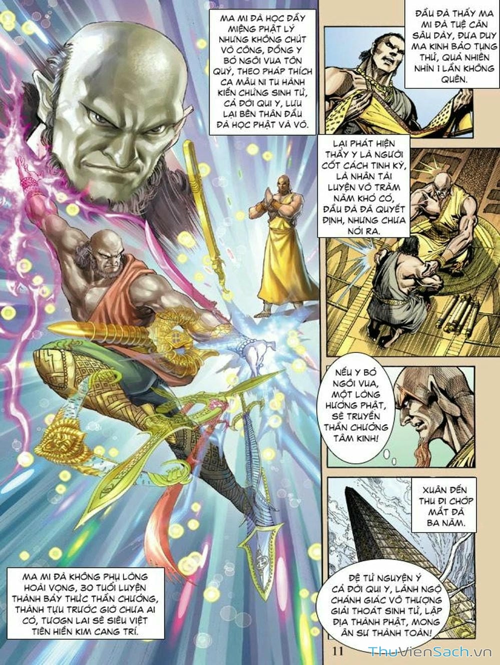 Truyện Tranh Thiên Tử Truyền Kỳ: Như Lai Thần Chưởng trang 2