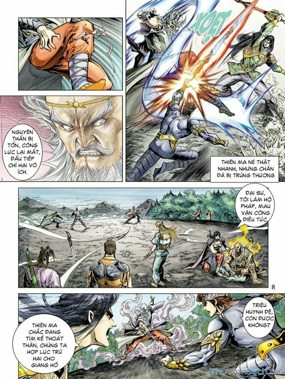 Truyện Tranh Thiên Tử Truyền Kỳ: Như Lai Thần Chưởng trang 2