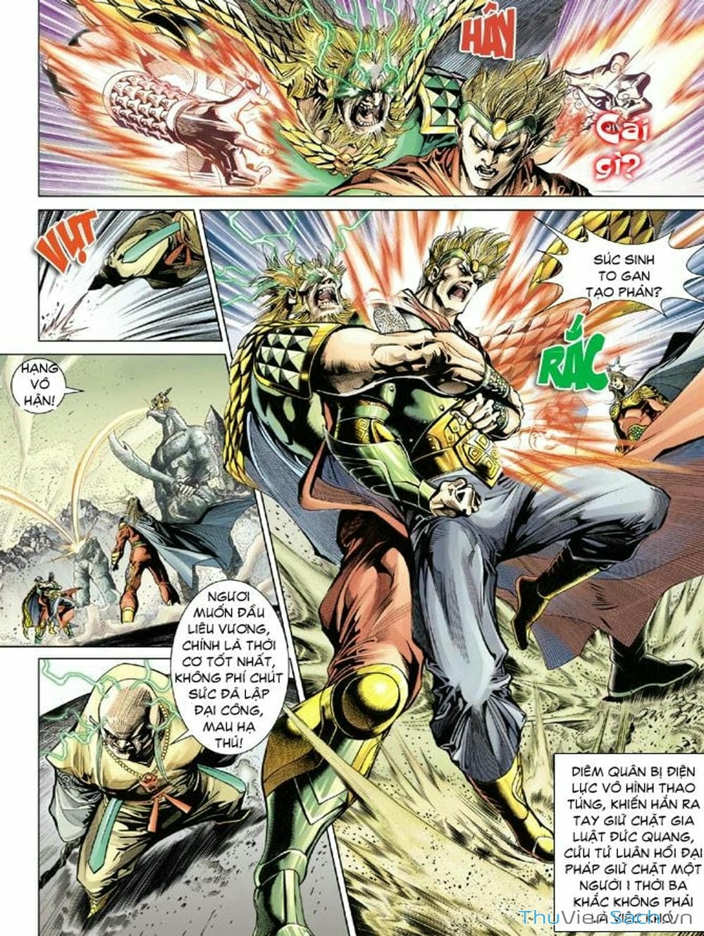 Truyện Tranh Thiên Tử Truyền Kỳ: Như Lai Thần Chưởng trang 2