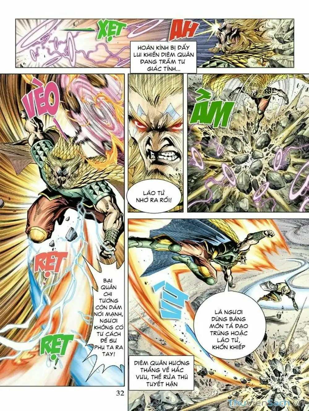 Truyện Tranh Thiên Tử Truyền Kỳ: Như Lai Thần Chưởng trang 2