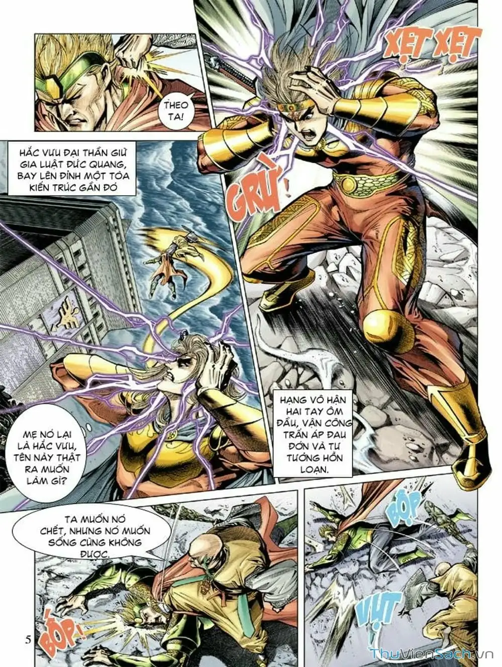 Truyện Tranh Thiên Tử Truyền Kỳ: Như Lai Thần Chưởng trang 2