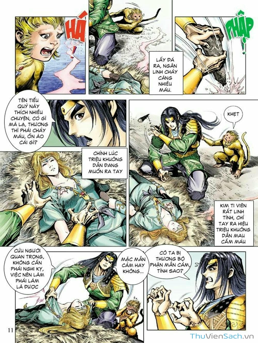 Truyện Tranh Thiên Tử Truyền Kỳ: Như Lai Thần Chưởng trang 2