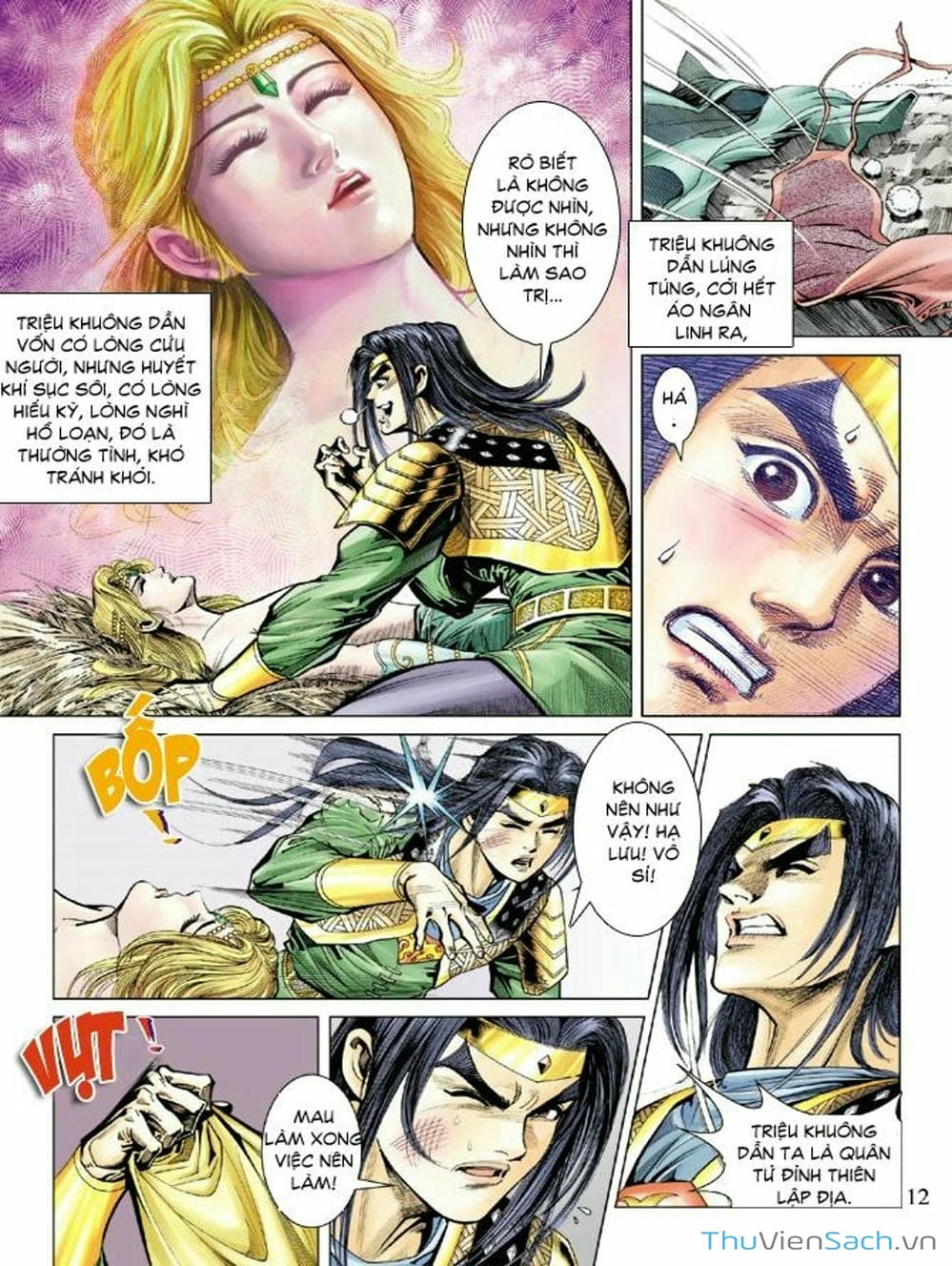 Truyện Tranh Thiên Tử Truyền Kỳ: Như Lai Thần Chưởng trang 2