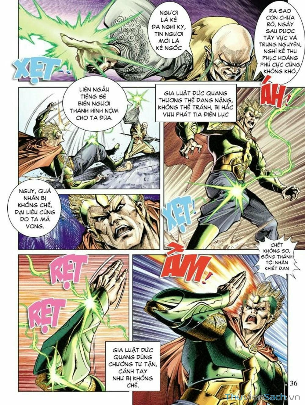 Truyện Tranh Thiên Tử Truyền Kỳ: Như Lai Thần Chưởng trang 2