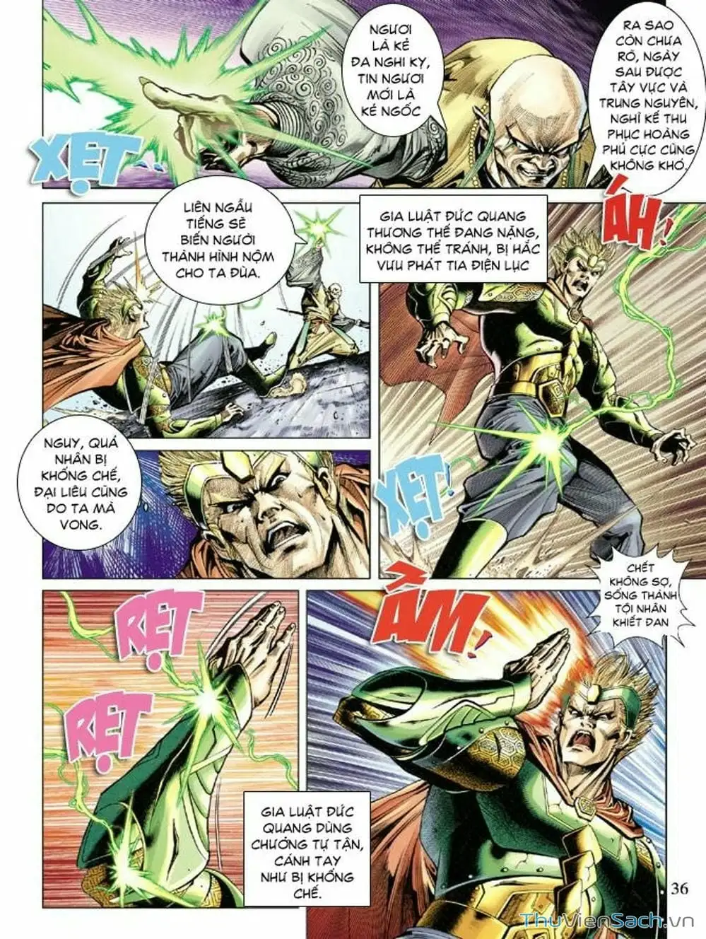 Truyện Tranh Thiên Tử Truyền Kỳ: Như Lai Thần Chưởng trang 2