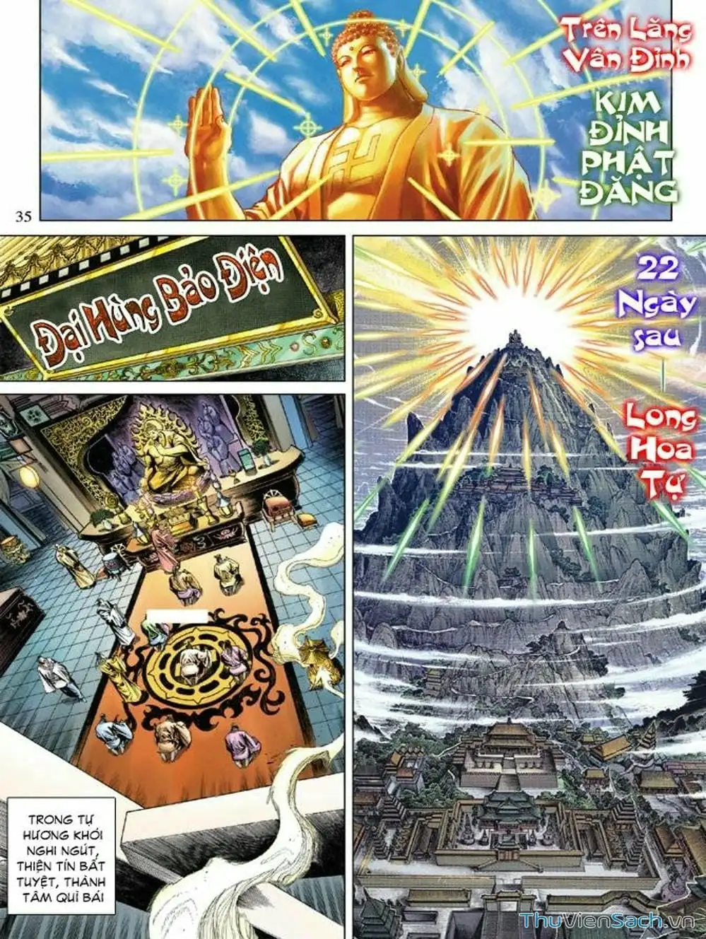 Truyện Tranh Thiên Tử Truyền Kỳ: Như Lai Thần Chưởng trang 2