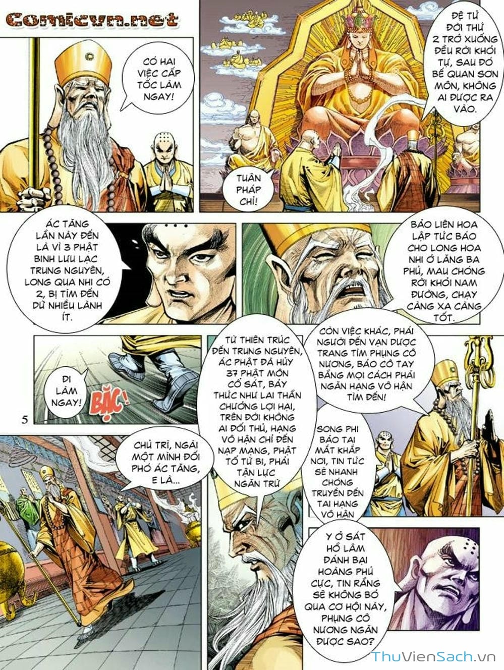 Truyện Tranh Thiên Tử Truyền Kỳ: Như Lai Thần Chưởng trang 2