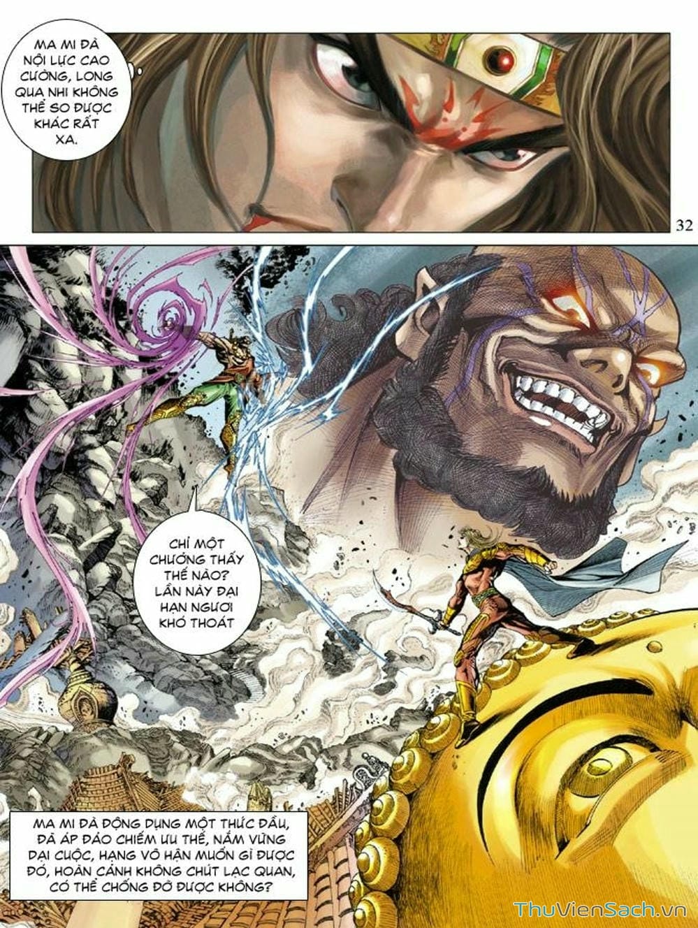 Truyện Tranh Thiên Tử Truyền Kỳ: Như Lai Thần Chưởng trang 2