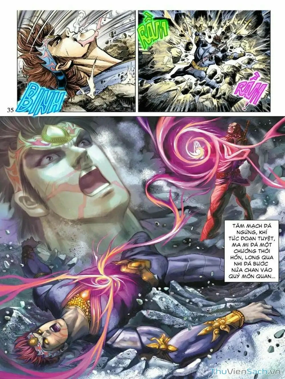 Truyện Tranh Thiên Tử Truyền Kỳ: Như Lai Thần Chưởng trang 2