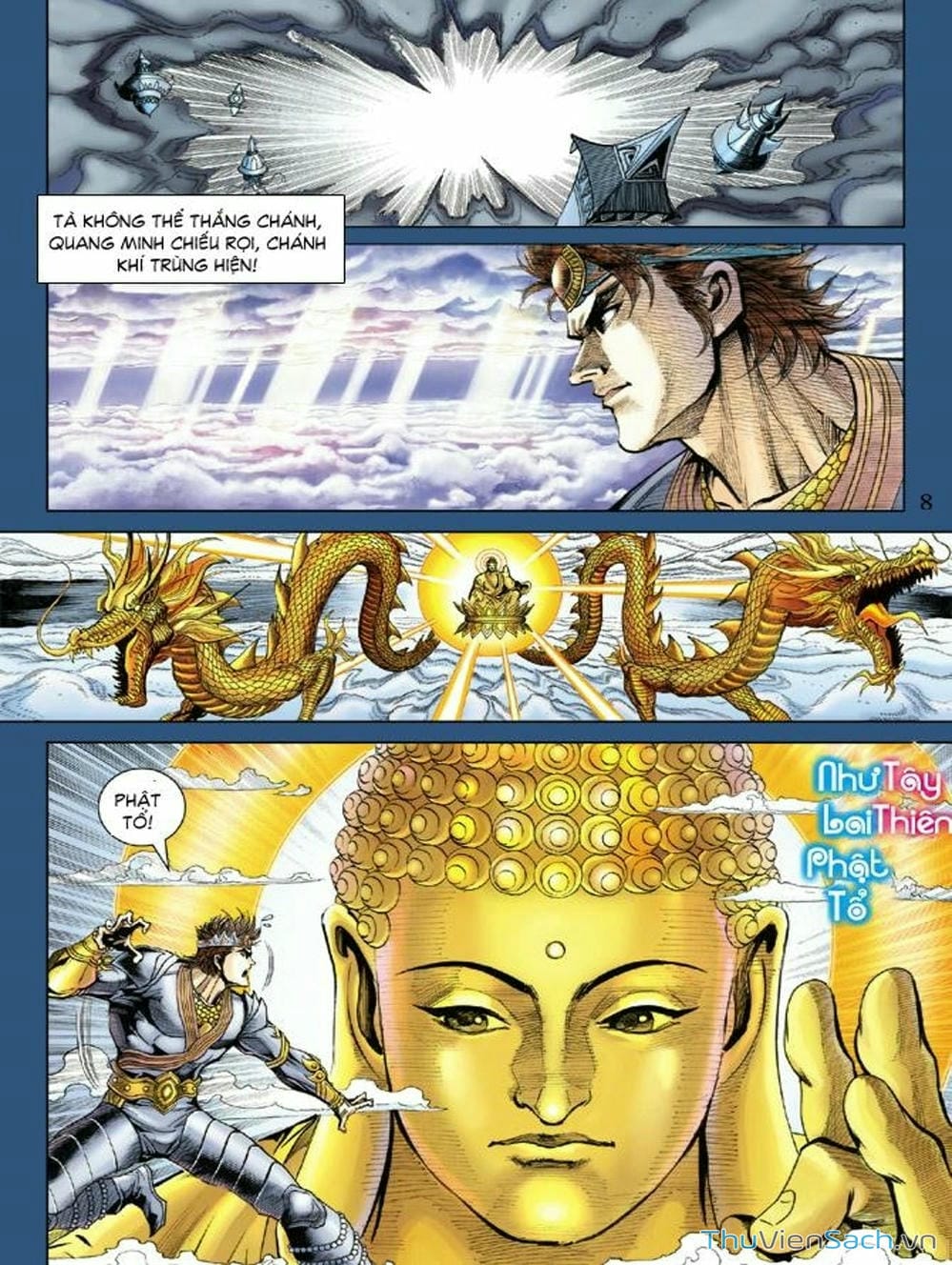 Truyện Tranh Thiên Tử Truyền Kỳ: Như Lai Thần Chưởng trang 2