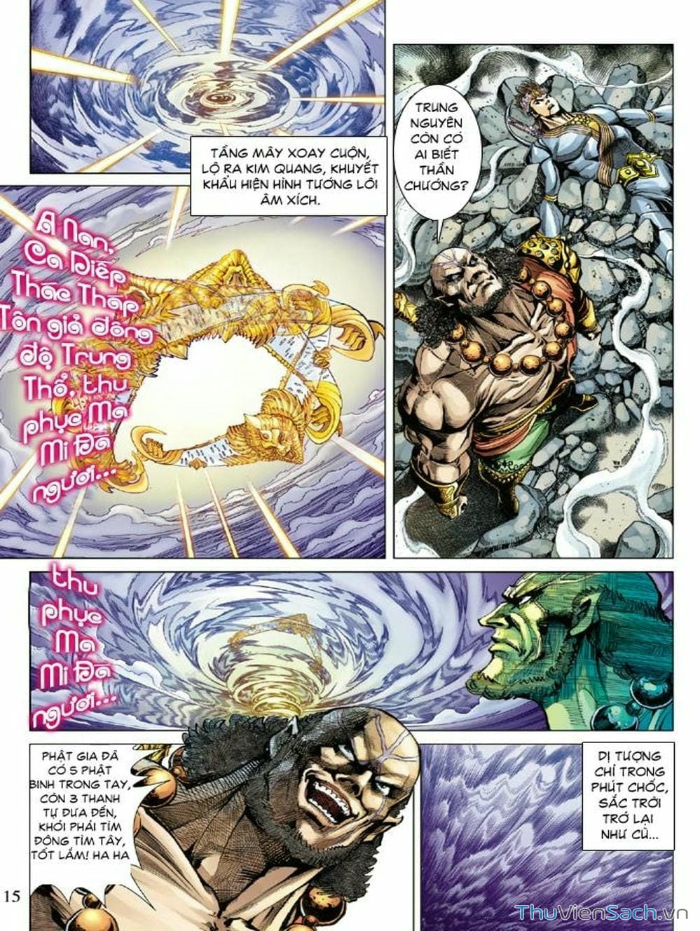 Truyện Tranh Thiên Tử Truyền Kỳ: Như Lai Thần Chưởng trang 2