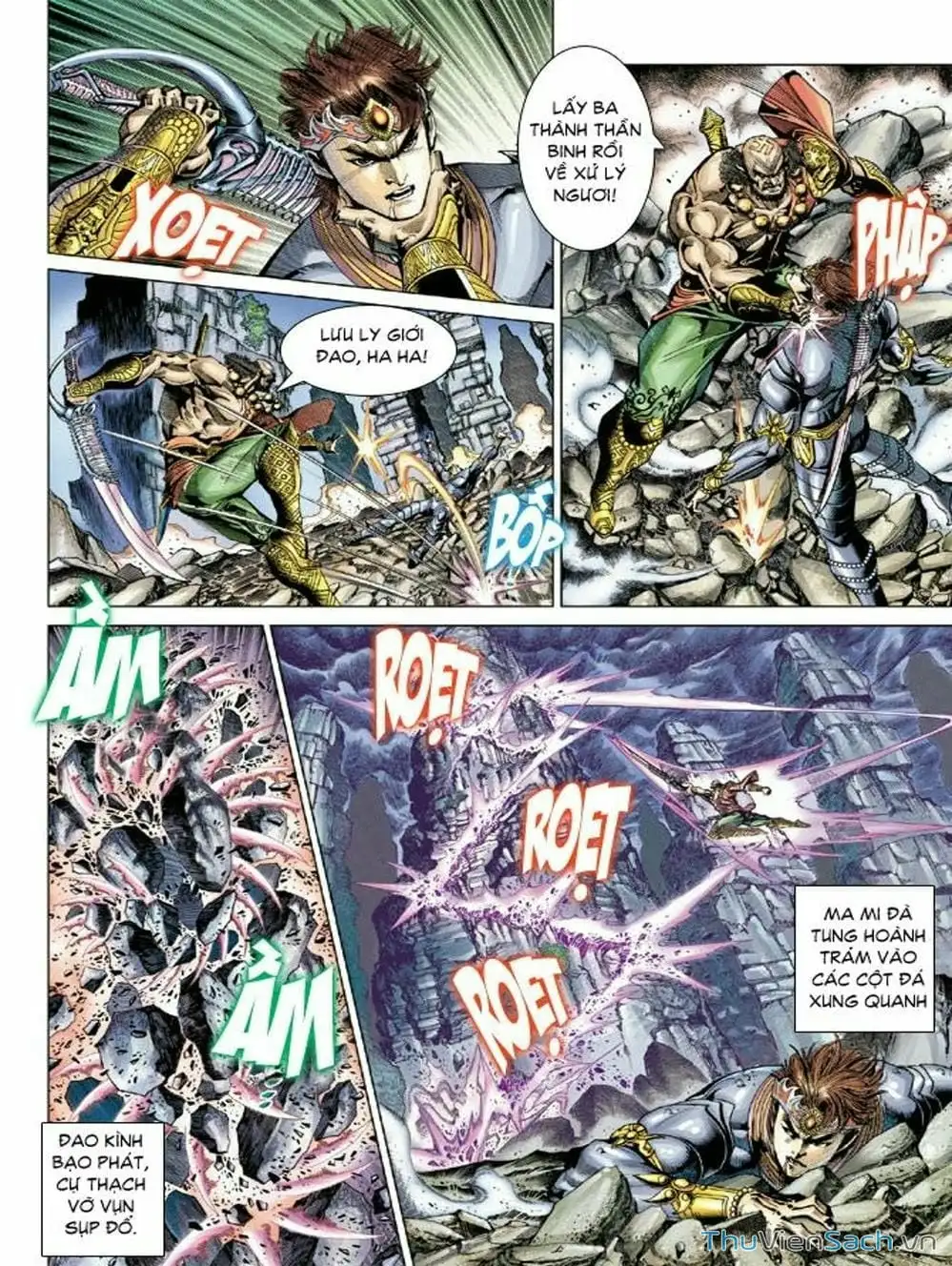 Truyện Tranh Thiên Tử Truyền Kỳ: Như Lai Thần Chưởng trang 2