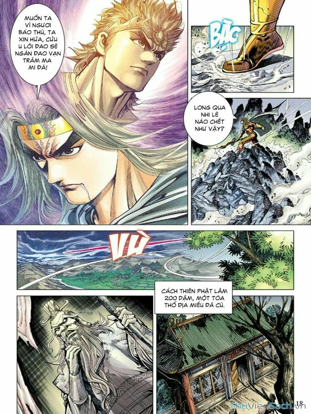 Truyện Tranh Thiên Tử Truyền Kỳ: Như Lai Thần Chưởng trang 2