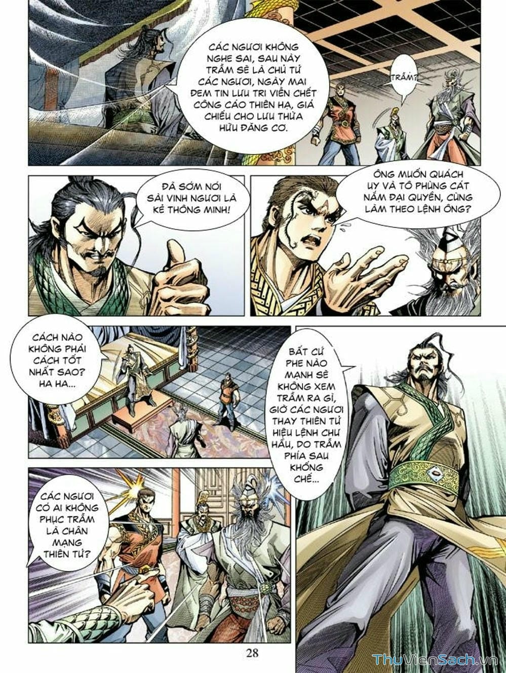 Truyện Tranh Thiên Tử Truyền Kỳ: Như Lai Thần Chưởng trang 2
